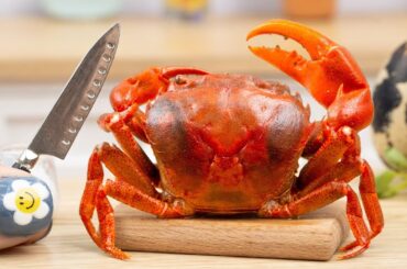Satisfying Miniature Chili Crab |  Best Of Mini Food By Yummy Bakery Cooking
