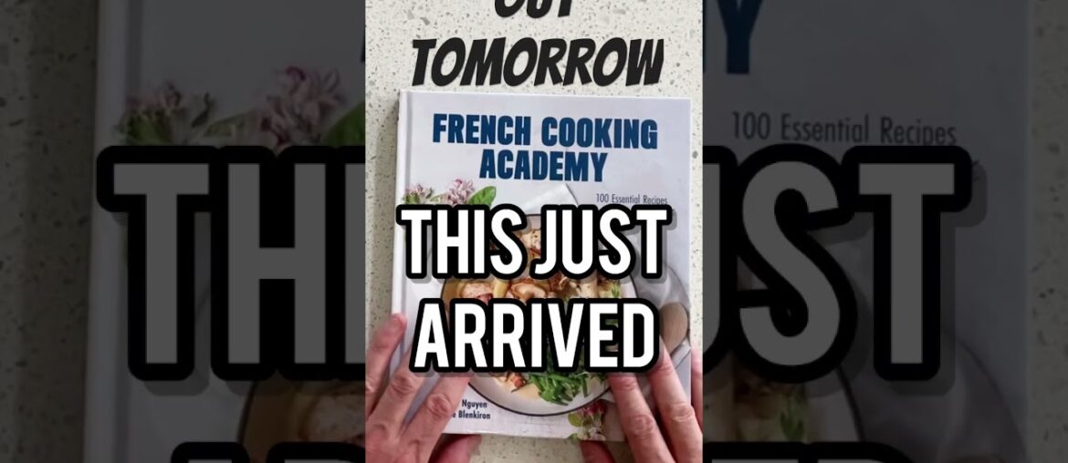 Authentic French cooking without the Fuss. Our cookbook is out tomorrow. order available on amazon