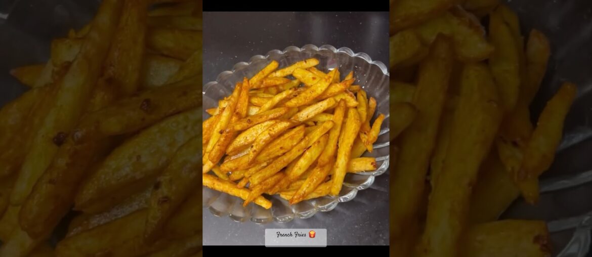 How to make French Fries with Red Potatoes at Home| Christmas Special
