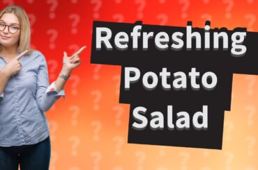 How Can I Make a Simple French-Style Potato Salad?