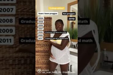 Why I’m always pregnant..