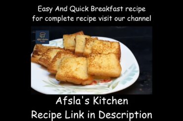 The Easy Way to Make French Toast at Home | Healthy breakfast recipe | quick and easy recipe #shorts