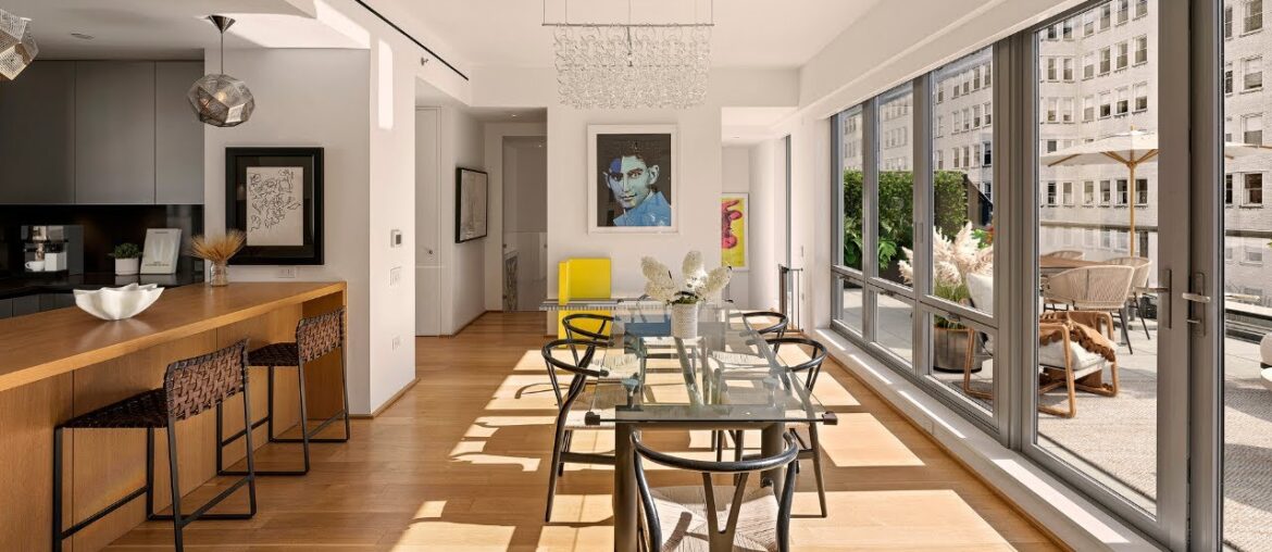 TOURING an AMAZING $12,500,000 NYC PENTHOUSE w RYAN SERHANT |71 Reade Street PHA| SERHANT. Signature