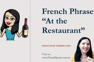 Essential French Phrases for Restaurants - Perfect for All Language Levels
