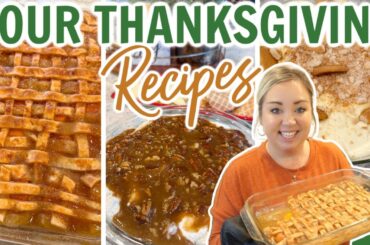 YOUR FAVORITE THANKSGIVING RECIPES | MUST TRY NEW FAVORITE DESSERT RECIPES | FAMILY RECIPES