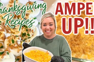 THE MOST EPIC THANKSGIVING RECIPES | MUST TRY THANKSGIVING SIDES AMPED UP | SO DELICIOUS