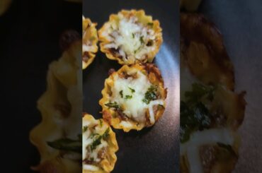 French Onion Phyllo Cups #shorts #holidayseason #appetizer #trendingshorts