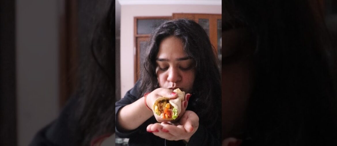 French Fries and Roti Roll #shorts