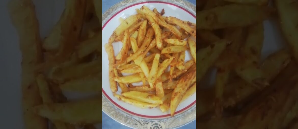 Crispy French Fries @Kitchenbyshamafakher #potatorecipe#fries #frenchfries #foryou #viralshorts#viralvideo