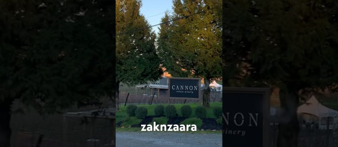 Cannon Estate Winery Abbotsford BC#zaknzaara#winerytour#winetasting#winery Cannon Estate Winery Abbotsford BC#zaknzaara#winerytour#winetasting#winery
