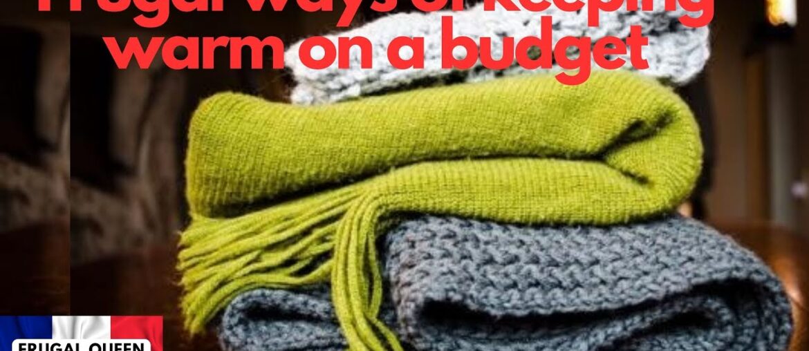 Frugal ways of keeping warm on a budget. #warmup #winter #cold #frugalliving