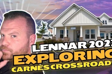 Should you buy a Lennar Home in 2024? Carnes Crossroads Walking Tour!