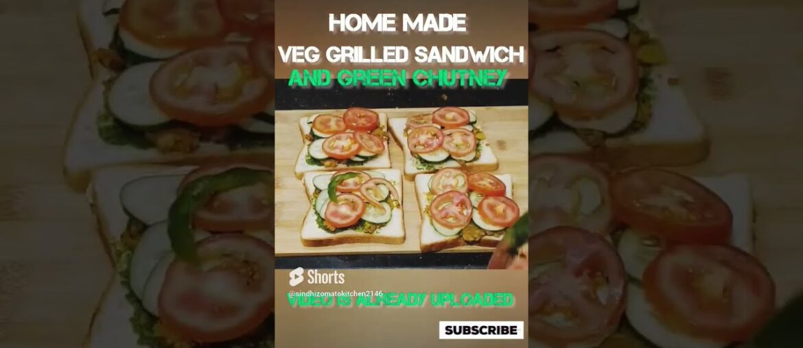 Grill sandwich- Veg Grill Sandwich Recipe – Sandwich grill #shorts #viral #trending Grill sandwich- Veg Grill Sandwich Recipe - Sandwich grill #shorts #viral #trending