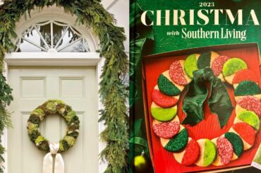 A Review: 2023 Christmas with Southern Living Decor, Recipes & Making a Fruit Tree Centerpiece