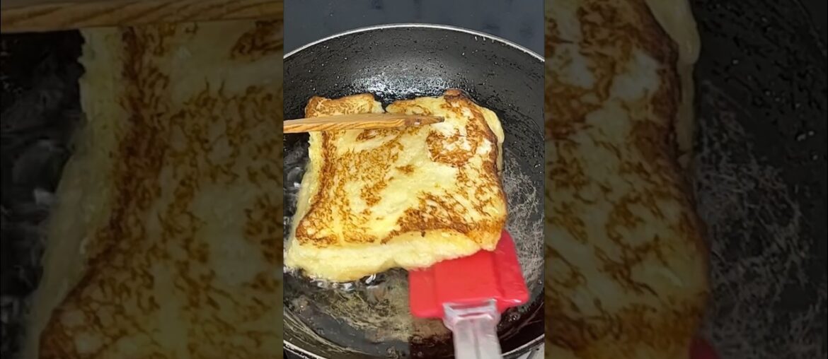 How to make soft and fluffy french toast recipe | Breakfast Recipes #cooking #youtubeshorts #shorts