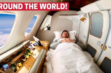 Flying First Class to Every Continent in 7 days