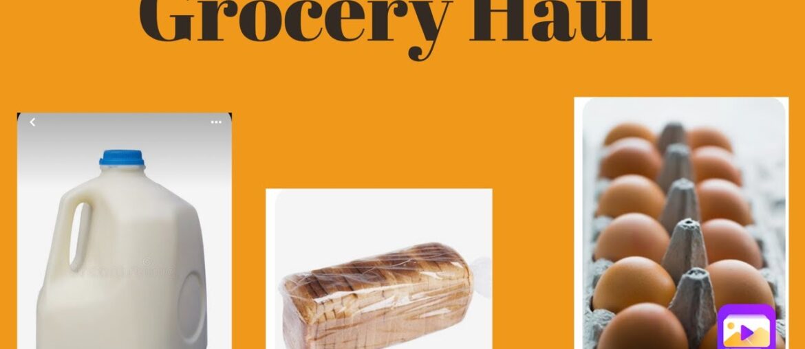 Grocery haul #groceryhaul