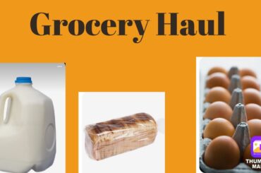 Grocery haul #groceryhaul