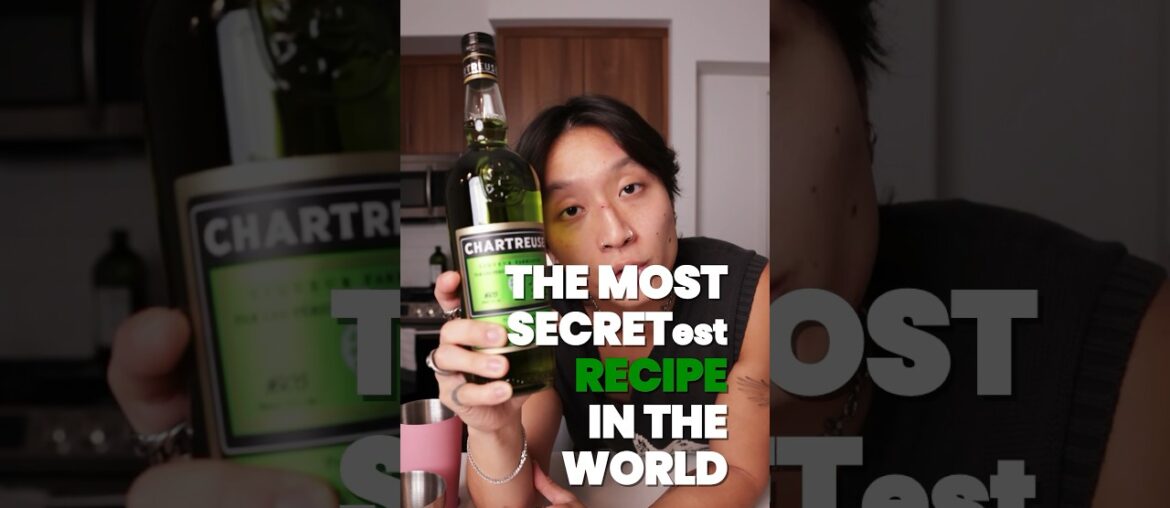 The Most Secret Recipe In The World #cocktails #bartender #bartending #mixology #barchemistry
