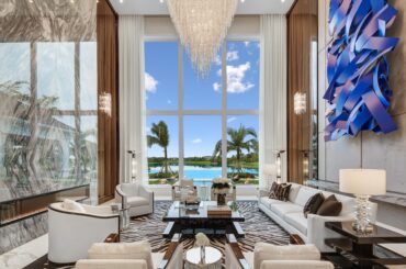 Grand Living Room in Delray Beach, FL Mega Mansion [5000×3332]
