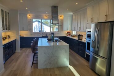Our beautiful custom kitchen. Glad to see it finally come together on our new build!