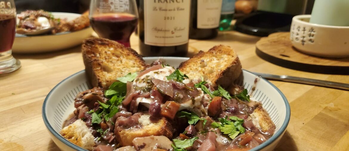 Oeuf meurette du mardi