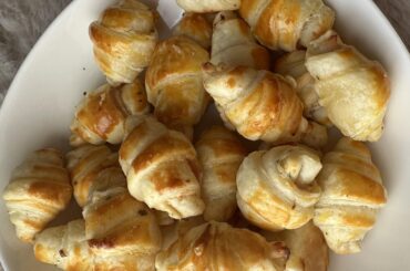 Petit croissant saumon tartare