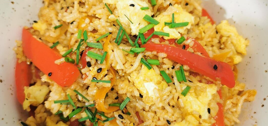 Riz sauté pour la famille ce soir !