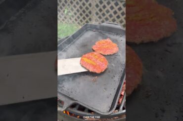 French Onion Patty Melt | Over The Fire Cooking by Derek Wolf