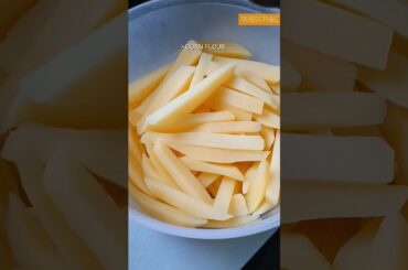 French fries recipe at home. #snacks #frenchfries #fries