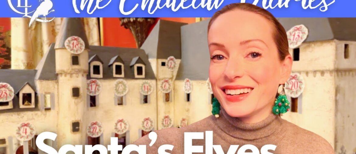 Creating the Chateau's Advent Calendar while everyone's asleep!