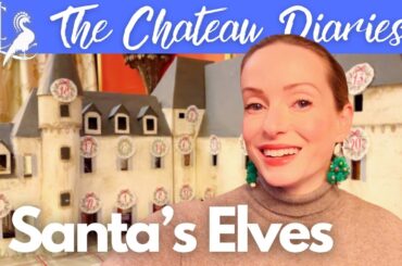 Creating the Chateau's Advent Calendar while everyone's asleep!