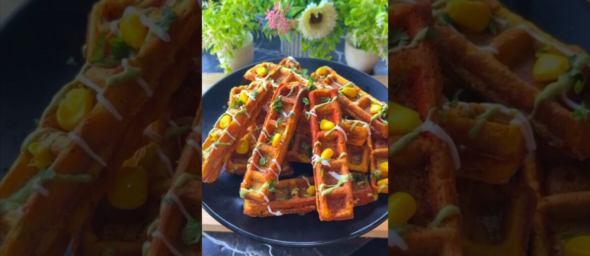 #shorts Corn Waffle Fries #easyrecipe #ashortaday