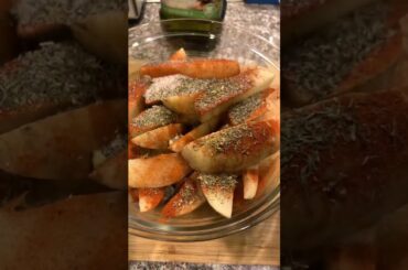 AIR FRYER POTATO WEDGES RECIPE