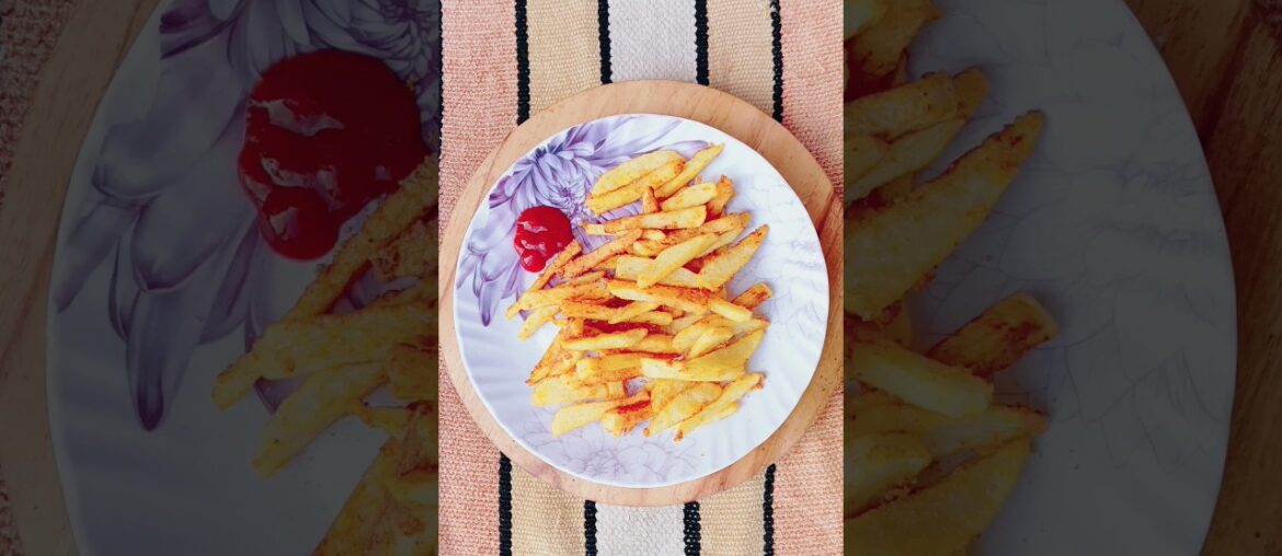 French fries recipe ASMR #youtubeshorts #frenchfries #short