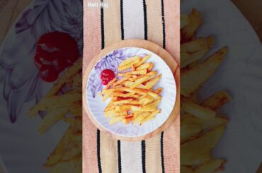 French fries recipe ASMR #youtubeshorts #frenchfries #short