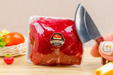 Cook Tasty Miniature Beef Noodles | Best Of Cooking Mini Yummy Food By Miniature Yummy