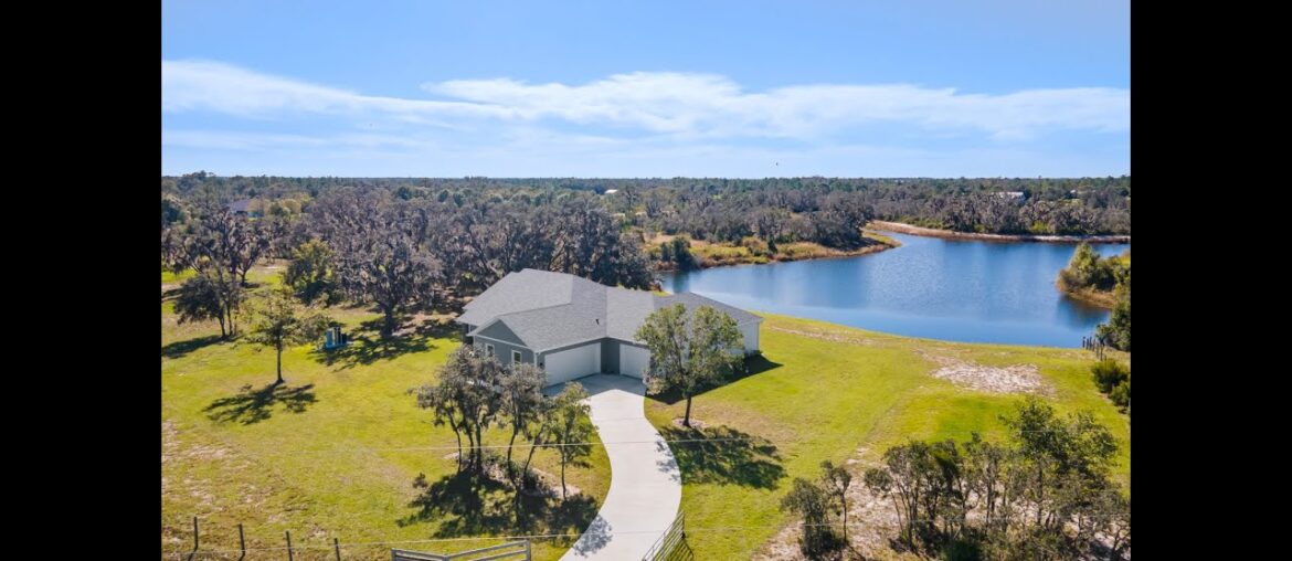 Stunning Lakefront Home For Sale in Myakka City FL