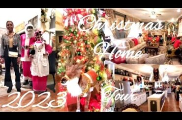 Extreme Christmas  Home Tour 2023 / Traditional Style Holiday Decor