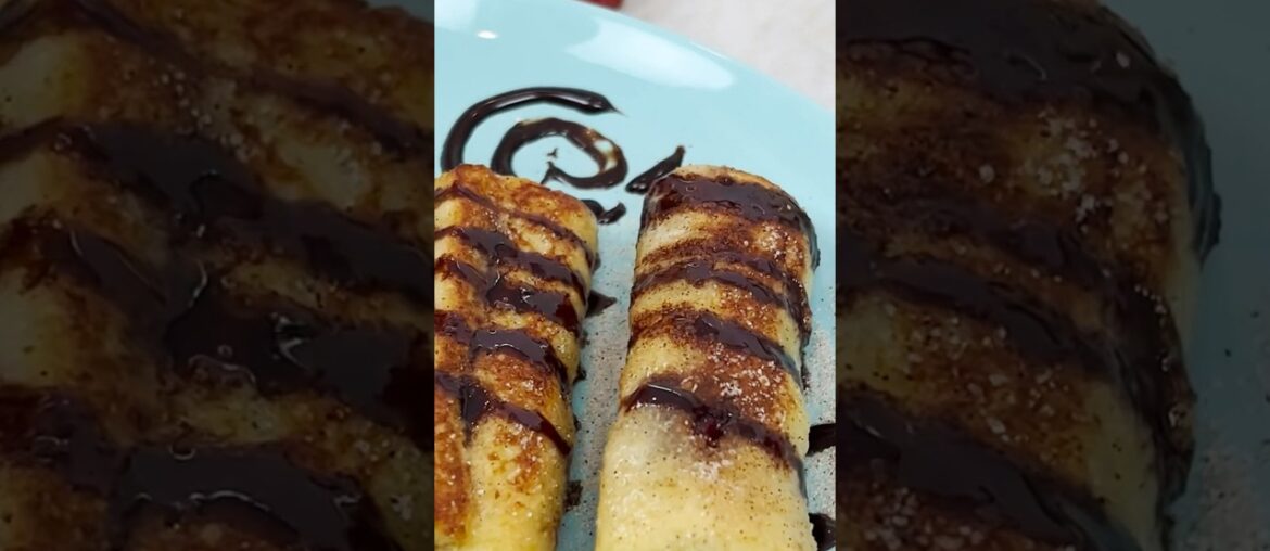 Strawberry French toast roll ups