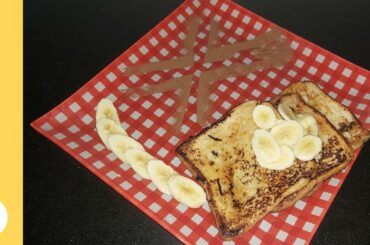 Eggless French Toast|Banana French Toast|Easy Breakfast Recipe|Mirha's Kitchen
