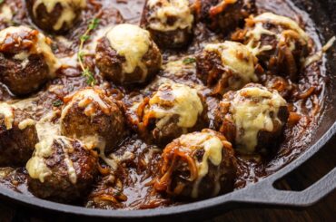 Beefy Onion Meatballs - The Most Outrageous Comfort Food