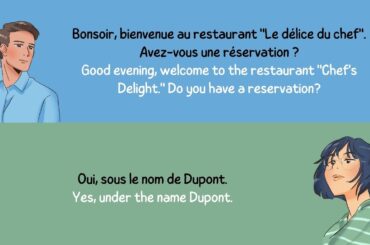 Dining Delights: French Restaurant Conversation - Enhance Your French Language Proficiency