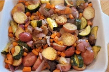 Maple-Dijon Roasted Vegetables Recipe