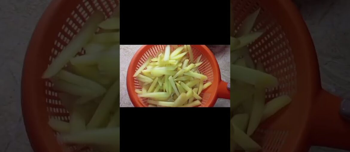 French fries recipe || crispy fries recipe at home