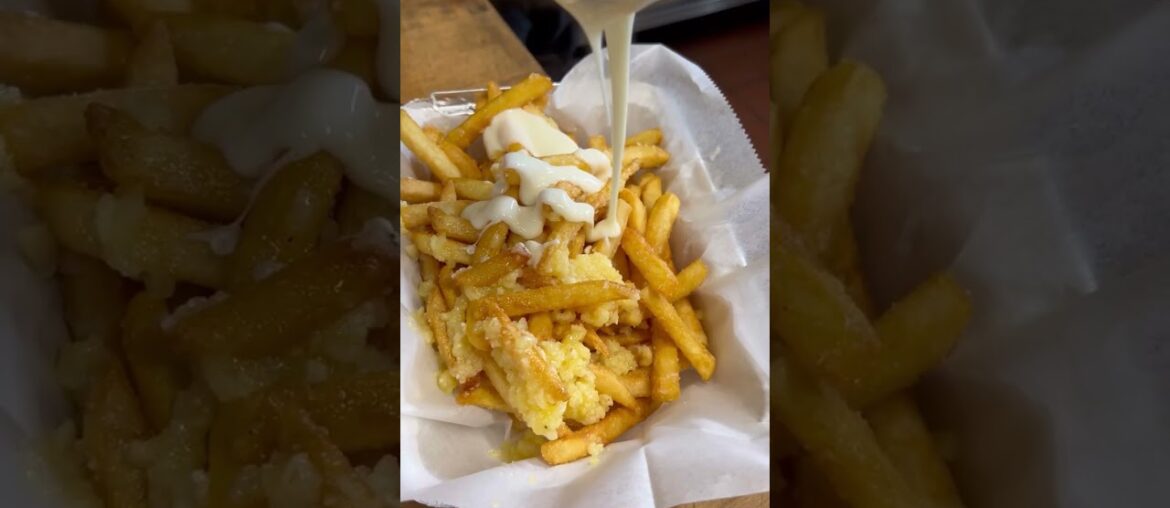 Carbonara French Fries ASMR Carbonara French Fries ASMR