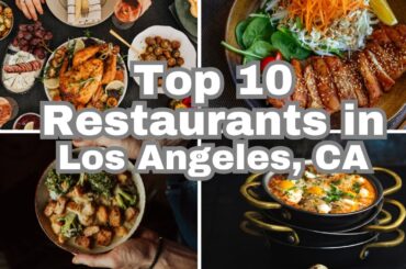 "Culinary Couture: LA's Top 10 Restaurants for Food Enthusiasts"