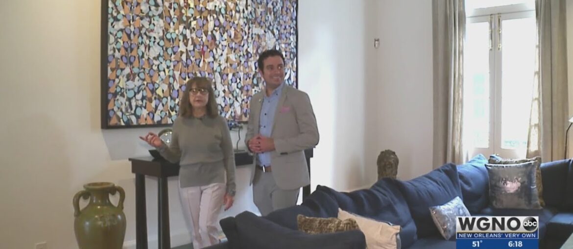 Inside tour of Brad Pitt & Angelina Jolie's former French Quarter mansion; now up for auction