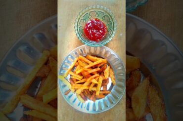 French Fries Recipe | crispy french fries | #shorts #shortfeed #food #trending