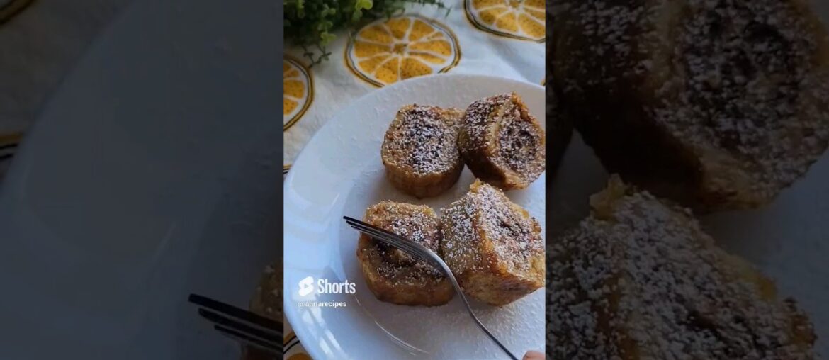 Nutella and Peanut Butter French Twister | #shorts